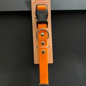 friendli (Orange) WaterProof Dog Collar SIze: M/L